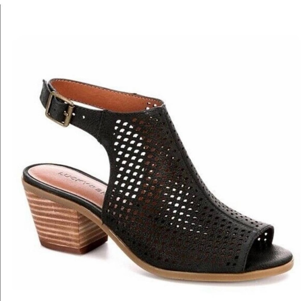 LUCKY BRAND Bertel Open Toe Bootie Sandal